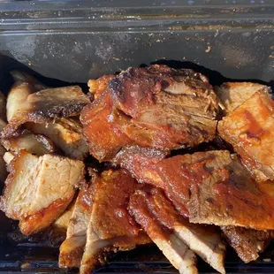 These are supposed to be burnt ends.