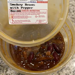 Can&apos;t wait to dive in to these hot chili beans.