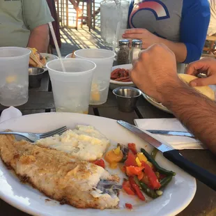 grilled seafood, fish, grilled fish, food, seafood