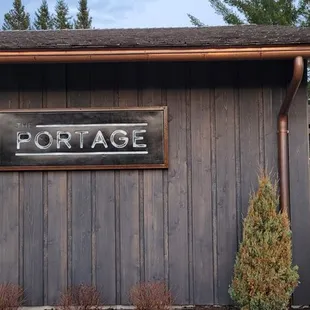 the entrance to the cottage