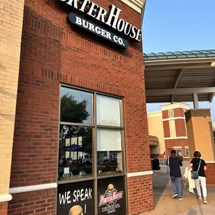 the front of porterhouse burger co