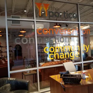 First thing you see coming in one of their entrances - pretty cool!