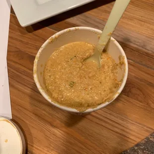 "Cheddar broccoli soup"