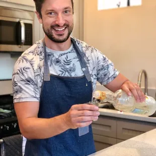 A Portuguese Liqueur tasting is included in the Azorean Baking Class