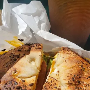 I asked for Asiago bagel and I got garlic or onion. Definitely not Asiago. Then they charged me extra for the cheese bagel I didn't get.