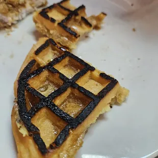 waffles, food