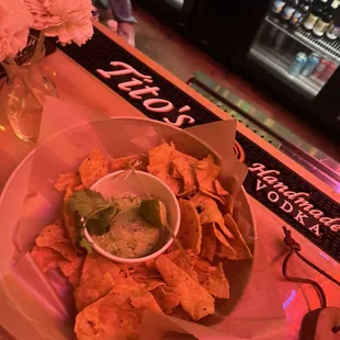 Patricks Guacamole and Chips