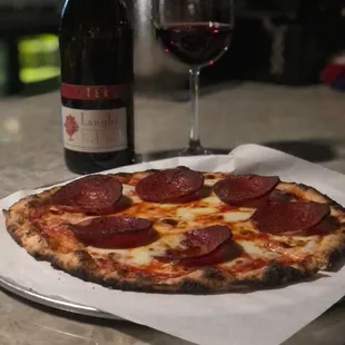 Papa Aldo Pizza Truck on Fridays pair perfectly with the Nebbiolo