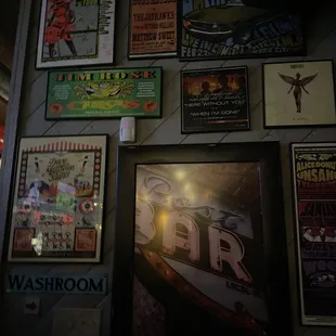 a variety of posters