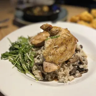 Risotto chicken