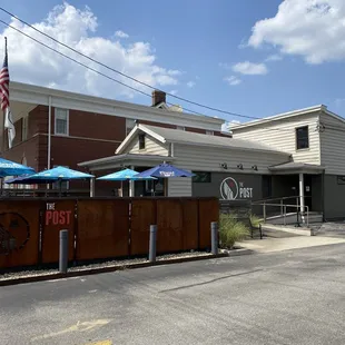 Outside area of Post
