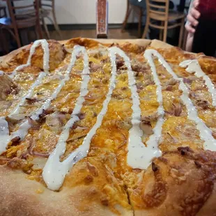 Chicken Dinner Pizza