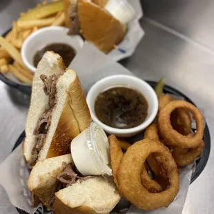 French dip sandwich