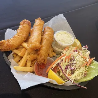 Fish-N-chips Sandwich