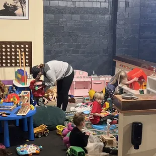 Play area for the kids