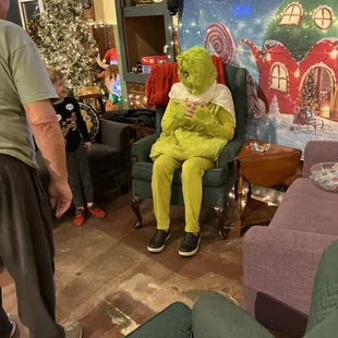 Yeah... even the Grinch is out looking for a good time