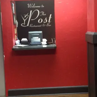 Order take out at the window