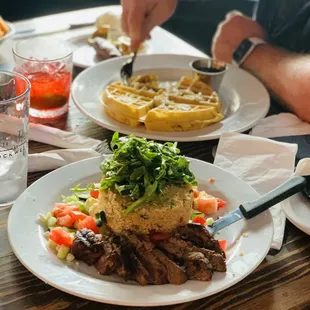 Quinoa salad w/any protein