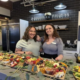 Our rockstar community management team:  Tayler and Chelsea