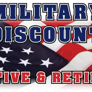 10% Military discount