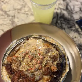 Seafood Baked Potato