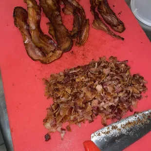 Fresh bacon made daily