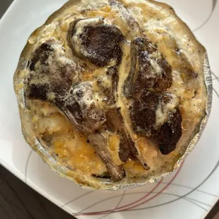 Lamb Chops Baked Potato