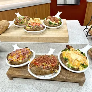 Assortment of Potatoes at Fox2 studios