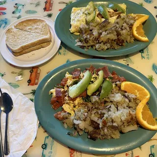 Chunky Cluck Omelette