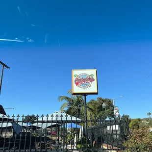 Outside