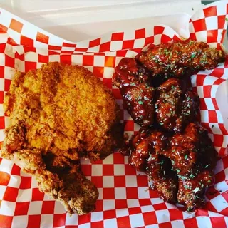 Pork Chop & Wing Basket