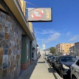 Outside sign