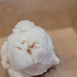 a scoop of ice cream