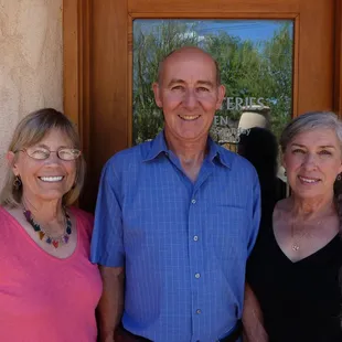 Jeanne Rundell, Bill Cook, Janice Cook