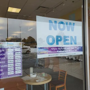 Paint your own pottery at The Pottery Lounge!