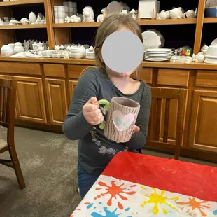 Granddaughter&apos;s creation before firing