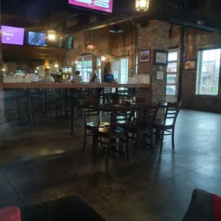 Starting to fill up.