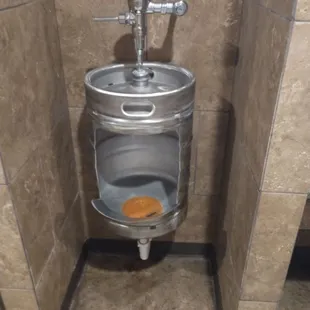 Same kegs for urinals.