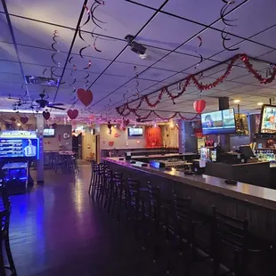 the inside of the restaurant