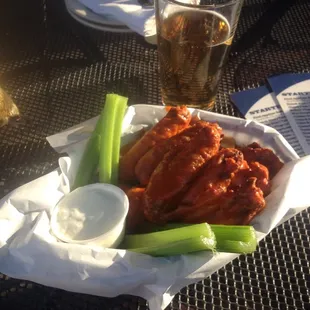 get the wings! so good!!