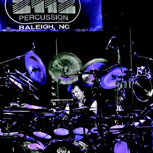 Terry Bozzio&apos;s Drum Clinic at The Pour House.