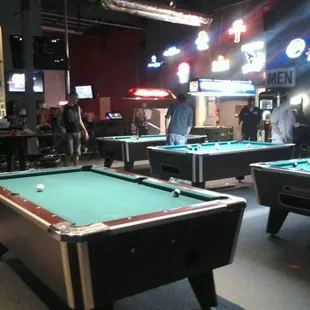 Pool tables