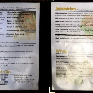 Menu (1 of 2) Not Currently Online