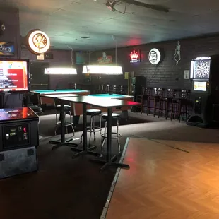 Game Area and Dance Floor