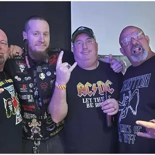 Just me and a few of my buddies rocking out and having some fun.