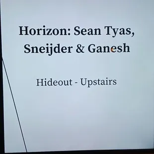 This was a good event.