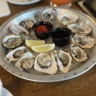 $1.50 oysters on Mondays and Thursdays only