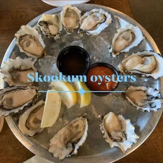 Raw Oysters On The Half Shell