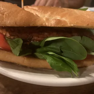 Grilled Salmon Sandwich