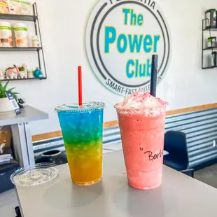 Barbie shake and Ken tea